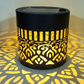 ☀️ Luz Solar Mandala para Jardim e Pátio – Lâmpada de Piso e Luz de Parede 2 em 1 – Decoração Ornamental com Efeito Vintage – À Prova de Ferrugem e Durável