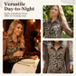 👚 Blusa Feminina Estampa Onça com Recorte Contrastante em Telas – Estilo Selvagem e Sofisticado! 🐆✨