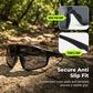 🚴‍♀️ Óculos esportivos fotossensíveis para homens e mulheres – Proteção e conforto perfeitos para qualquer clima! ☀️👓✨