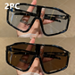 🚴‍♀️ Óculos esportivos fotossensíveis para homens e mulheres – Proteção e conforto perfeitos para qualquer clima! ☀️👓✨