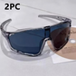 🚴‍♀️ Óculos esportivos fotossensíveis para homens e mulheres – Proteção e conforto perfeitos para qualquer clima! ☀️👓✨