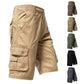 ⏰ 50% OFF! 🩳 Bermuda Cargo Casual Masculina para Uso Externo – Estilo, Conforto e Muitos Bolsos! 🔥✨