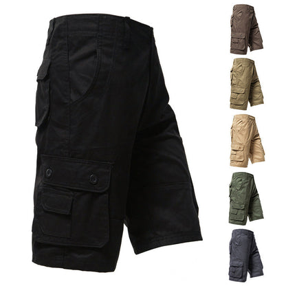 ⏰ 50% OFF! 🩳 Bermuda Cargo Casual Masculina para Uso Externo – Estilo, Conforto e Muitos Bolsos! 🔥✨