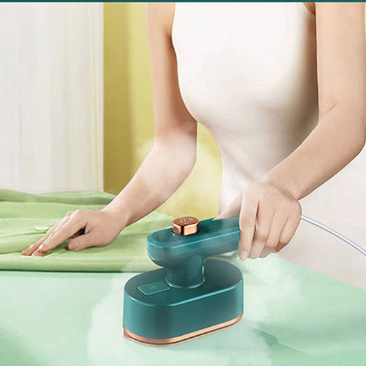 🔥 Mini Ferro a Vapor Portátil – Passa Roupas Rápido e Sem Bagunça Onde Você Estiver! 🧳✨