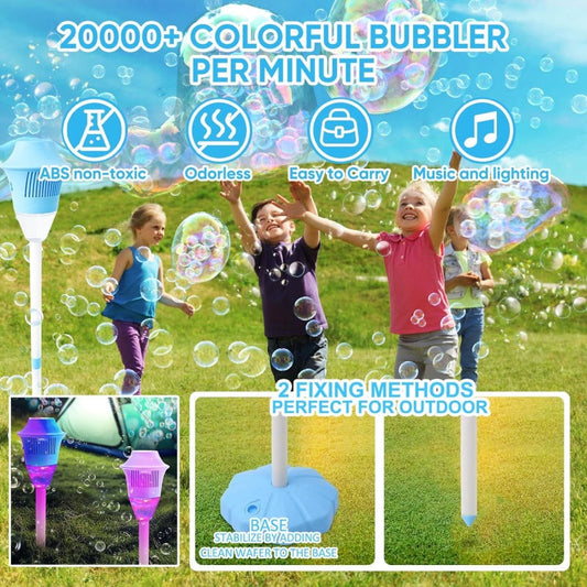 🎈50% OFF! ⚡ Máquina de Bolhas Portátil para Crianças • Um Toque, Muitas Bolhas
