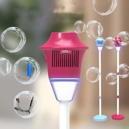 🎈50% OFF! ⚡ Máquina de Bolhas Portátil para Crianças • Um Toque, Muitas Bolhas