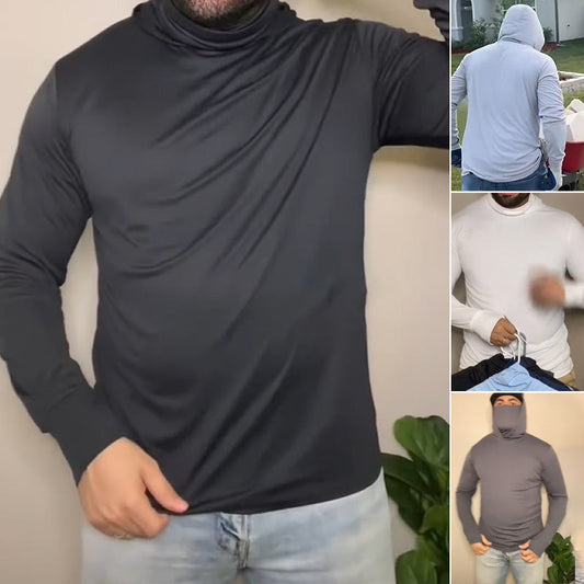 📢📢50% DE DESCONTO!!!⏰ Moletom masculino leve com proteção UV e secagem rápida — Frete grátis para duas peças