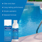 💧 Líquido purificador para piscina – água cristalina, sem esforço! ✨ Diga adeus à água verde e aos produtos químicos agressivos – desfrute de um mergulho saudável e natural sempre. 🏊‍♂️💙