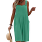 ⏰ 50% OFF! 👗🔥 Macacão Sem Mangas de Pernas Largas – Perfeito para os Dias de Verão! ☀️🌊