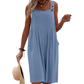 ⏰ 50% OFF! 👗🔥 Macacão Sem Mangas de Pernas Largas – Perfeito para os Dias de Verão! ☀️🌊