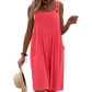 ⏰ 50% OFF! 👗🔥 Macacão Sem Mangas de Pernas Largas – Perfeito para os Dias de Verão! ☀️🌊