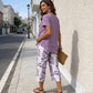 👚 50% DE DESCONTO AGORA! 🔥 Conjunto Blusa Gola Redonda Solta e Calça Pantalona – Tecido macio, modelagem fluida e ideal para o dia a dia 🌸