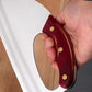🥬 50% DE DESCONTO! Faca de cozinha ergonômica – design para pegada frontal e punho antiderrapante. Ideal para quem tem artrite ou fraqueza nos punhos. Corte legumes e carnes com facilidade. Ótima opção de presente para amantes da culinária. 🍅🔪