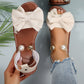 👡 Sandálias Elegantes com Tiras no Tornozelo e Pérolas – Sofisticação e Brilho para Seus Looks! ✨🌸
