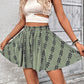 🌸 Shorts Boho Estampado – 50% DE DESCONTO! ÚLTIMO DIA! Cós alto, elástico e amarração ajustável – combinam o conforto de shorts com a elegância de saia. Perfeitos para praia, férias e looks de verão – protegem e dão confiança. 💃