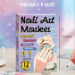 🔥50% DE DESCONTO⏰Conjunto de Canetas para Arte de Unhas com Duas Pontas