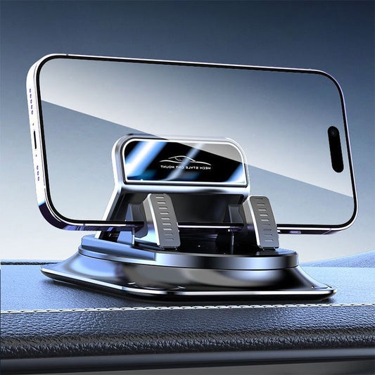 🚗 Suporte para celular veicular — Rotação de 360° 🔄 + Ângulo totalmente ajustável, compatível com todos os celulares 💫, estabilidade excepcional mesmo em estradas de montanha irregulares! 📱🌀