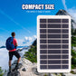 Painel Solar Flexível Resistente para Uso Externo 2W 5V