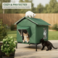 🏠 DESCONTO DE 50% POR TEMPO LIMITADO! 🐈 Casinha elevada para gatos para exterior, para todas as condições meteorológicas – Impermeável, com isolamento, dobrável 🌧️