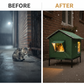 🏠 DESCONTO DE 50% POR TEMPO LIMITADO! 🐈 Casinha elevada para gatos para exterior, para todas as condições meteorológicas – Impermeável, com isolamento, dobrável 🌧️