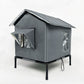 🏠 DESCONTO DE 50% POR TEMPO LIMITADO! 🐈 Casinha elevada para gatos para exterior, para todas as condições meteorológicas – Impermeável, com isolamento, dobrável 🌧️