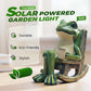 🐸 Enfeite de Cadeira de Balanço em Forma de Sapo com Energia Solar – Iluminação Ecológica e Charmosa para seu Jardim! ☀️🌿