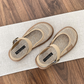 ⏰ 50% OFF! 👡 Sandália Rasa de Malha Respirável com Tira no Tornozelo – Leve Conforto e Estilo para o Verão! ☀️🔥