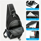 Mala de ombro tipo sling para homem, para atividades ao ar livre