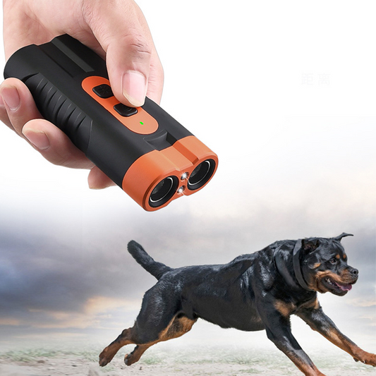 📡 EMISSORES ULTRASSÔNICOS DUPLO Onda mais potente e ampla, afasta cães agressivos com segurança e oferece maior área de proteção ao ar livre. 🐕🚫🔊