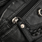 👜50% DE DESCONTO! ✨ Bolsa tiracolo em couro PU macio – vários bolsos, compartimento principal espaçoso e alça ajustável, 4 cores 👜✨