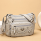 👜50% DE DESCONTO! ✨ Bolsa tiracolo em couro PU macio – vários bolsos, compartimento principal espaçoso e alça ajustável, 4 cores 👜✨