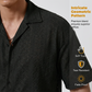 🔥Novo sucesso de vendas❤️‍🔥Camisa masculina de manga curta com recorte e botões