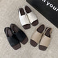 👡Promoção de verão✨Sandálias femininas com dedo aberto em estilo retrô