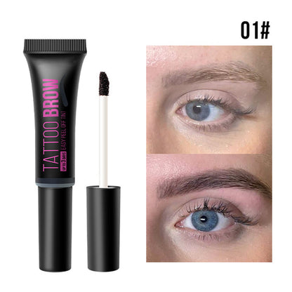 ✏️ 50% DE DESCONTO – Sombrancelha à Prova d'Água com Camada Removível | Longa duração, resistente & fácil de remover