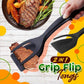 🍳 50% DE DESCONTO AGORA! 🥩 Pinça e Espátula 2-em-1 – Silicone Resistente ao Calor e Punho Antideslizante – Item Essencial para Cozinha 🔥