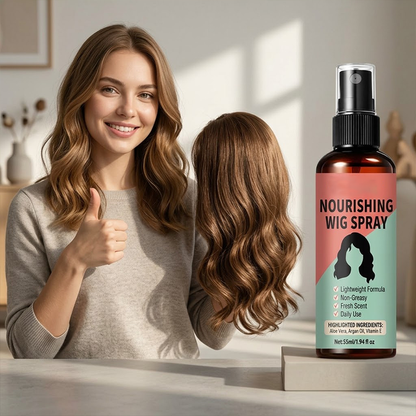 ⏰🎁Spray leve e nutritivo para perucas, sem enxaguamento