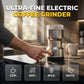 ⏰ 50% OFF! ⚡ Moedor elétrico multiuso em aço inoxidável – superfino para café, especiarias, pimenta e amendoim! ☕🌶️🥜✨