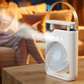 🌀🍃 Oferta Relâmpago – 50% de Desconto! Ar-condicionado Portátil Multifuncional – Ventilador Nebulizador Recarregável, Reservatório de 200 ml, Bateria de 1200 mAh, Silencioso