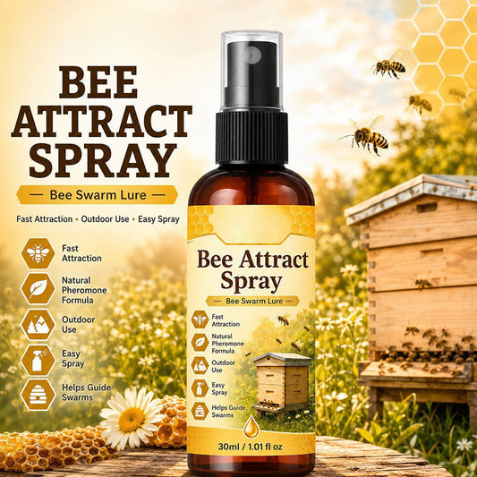 🐝 Spray natural para atrair abelhas, para uso no exterior