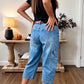 👖✨ Calça Jeans Feminina Cropped de Perna Barrel – Conforto, Estilo e Caimento Perfeito