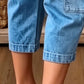 👖✨ Calça Jeans Feminina Cropped de Perna Barrel – Conforto, Estilo e Caimento Perfeito