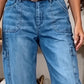 👖✨ Calça Jeans Feminina Cropped de Perna Barrel – Conforto, Estilo e Caimento Perfeito