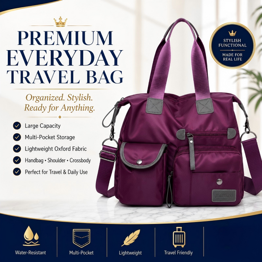 👜 Bolsa de nylon para mamães – 50% DE DESCONTO! OFERTA LIMITADA!🌍 Espaçosa, multifuncional e moderna – ideal para o trabalho, viagens e o dia a dia.🛍️✨