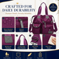 👜 Bolsa de nylon para mamães – 50% DE DESCONTO! OFERTA LIMITADA!🌍 Espaçosa, multifuncional e moderna – ideal para o trabalho, viagens e o dia a dia.🛍️✨