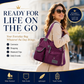 👜 Bolsa de nylon para mamães – 50% DE DESCONTO! OFERTA LIMITADA!🌍 Espaçosa, multifuncional e moderna – ideal para o trabalho, viagens e o dia a dia.🛍️✨