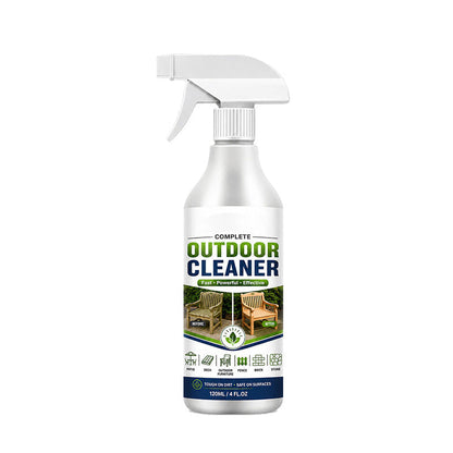 🌿 TEMPO LIMITADO 50% OFF! Spray Limpador de Superfícies Externas, Remove Manchas Rapidamente em Pátios, Móveis de Madeira e Superfícies Externas