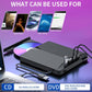 📢📢50% DE DESCONTO!! 💿✨ Drive DVD Externo, USB 3.0 e Tipo-C, Gravador de CD