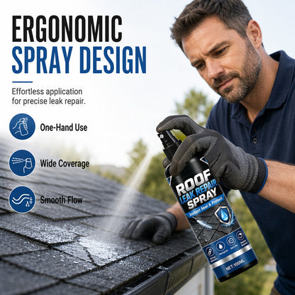 🏠50% DE DESCONTO AGORA! 💧 Spray Impermeabilizante Poderoso – Selante de Secagem Rápida para Rachaduras em Telhados e Tubulações, Reparo Doméstico Instantâneo contra Vazamentos