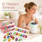 🔥50% de Desconto por Tempo Limitado! 🎁🌺O aroma fresco eleva seu humor!🌷Kit com 12 Óleos Essenciais Hidrossolúveis