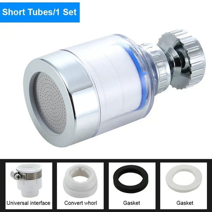 🚰 Bico Extensor com Filtro para Torneira 360° | Enxágue Flexível para Pia
